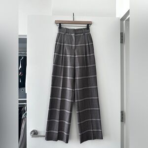 Aritzia Plaid Effortless Pant